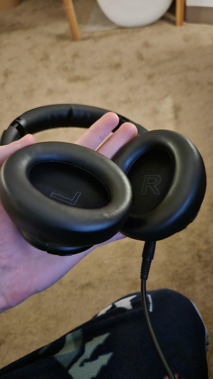 Soundcore by Anker Q30 Hybrid Active Noise Cancelling Headphones, Black | Over-Ear, Bluetooth, Multiple Modes, Hi-Res, Custom EQ via App, 50H ANC Playtime, Comfortable Fit, Multipoint Connection customer photo 2