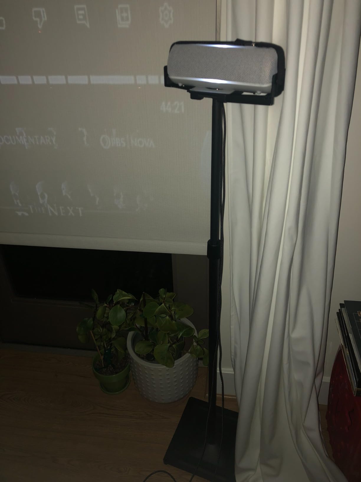 PERLESMITH Universal Speaker Stands for Surround Sound - Height Adjustable Extend 33.3