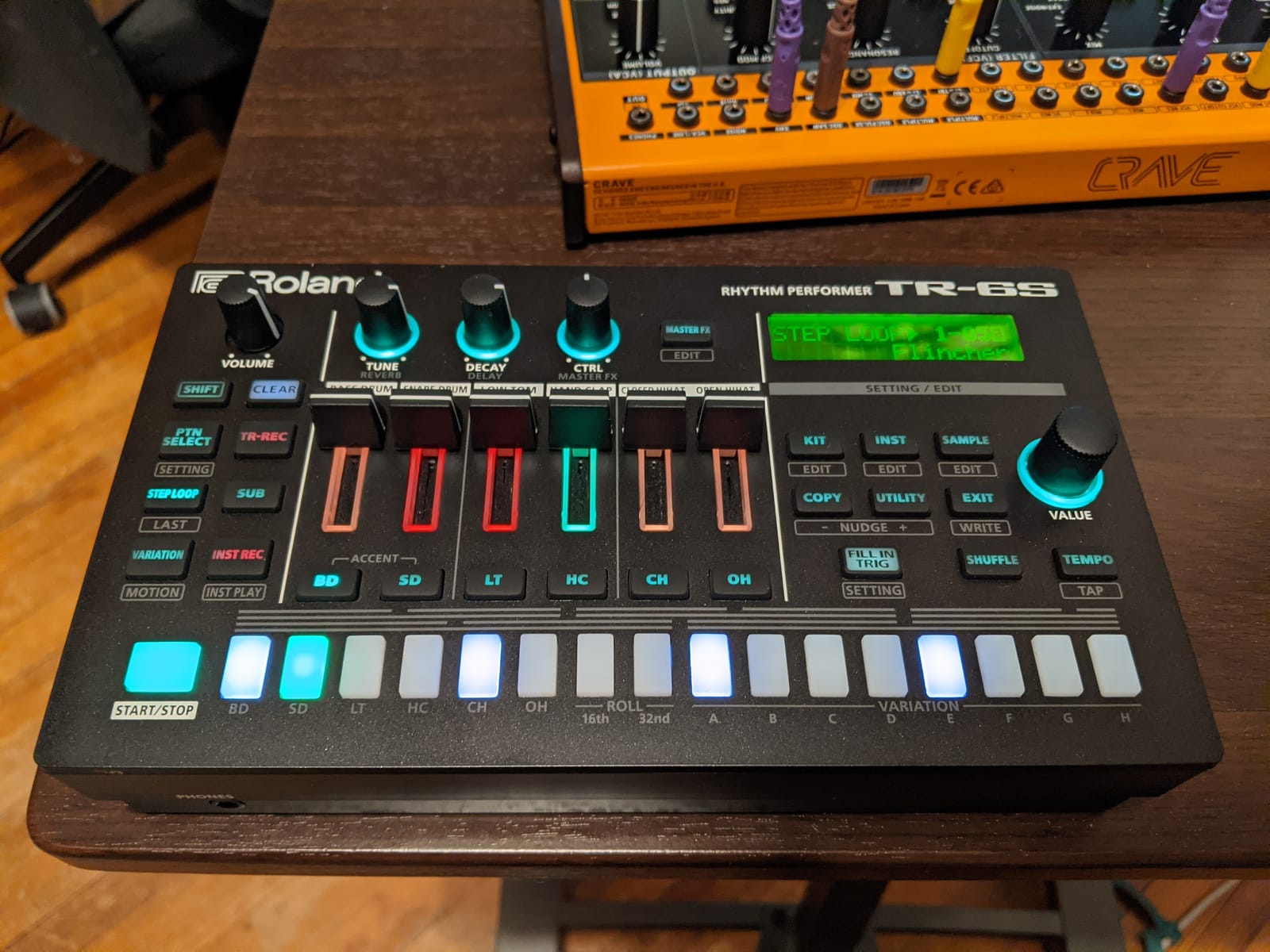 TR-6S Rhythm Performer | Compact Drum Machine with Six Tracks of Authentic TR Sounds including TR-808, CR-78 & More | Large Preset Sample Library | Editable FM Sound Engine | Advanced Sequencer customer photo 1
