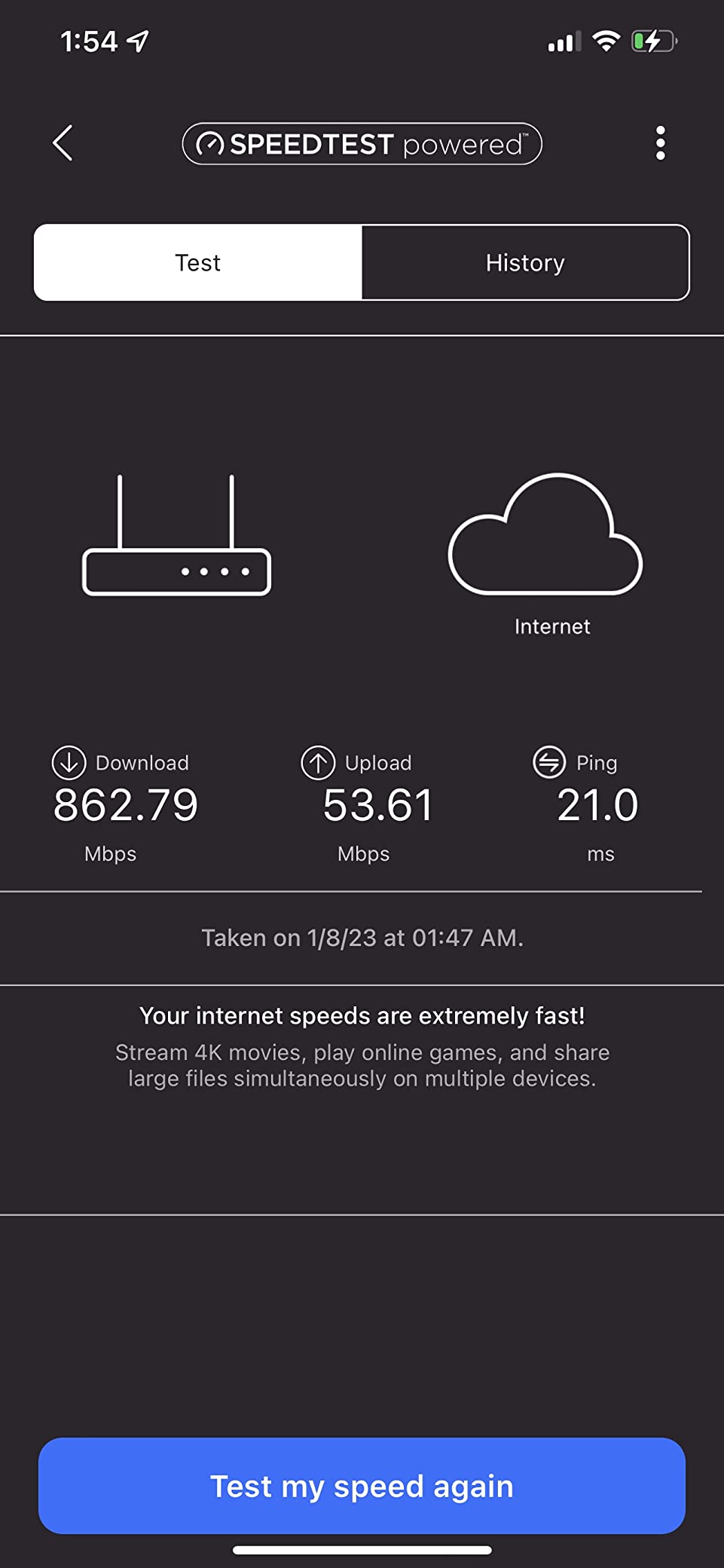 NETGEAR Nighthawk 8-Stream WiFi 6 Router (RAX70) - Security Features, AX6600 Tri-Band Wireless Speed (up to 6.6 Gbps) - Coverage up to 2,500 sq. ft., 40 Devices customer photo 1