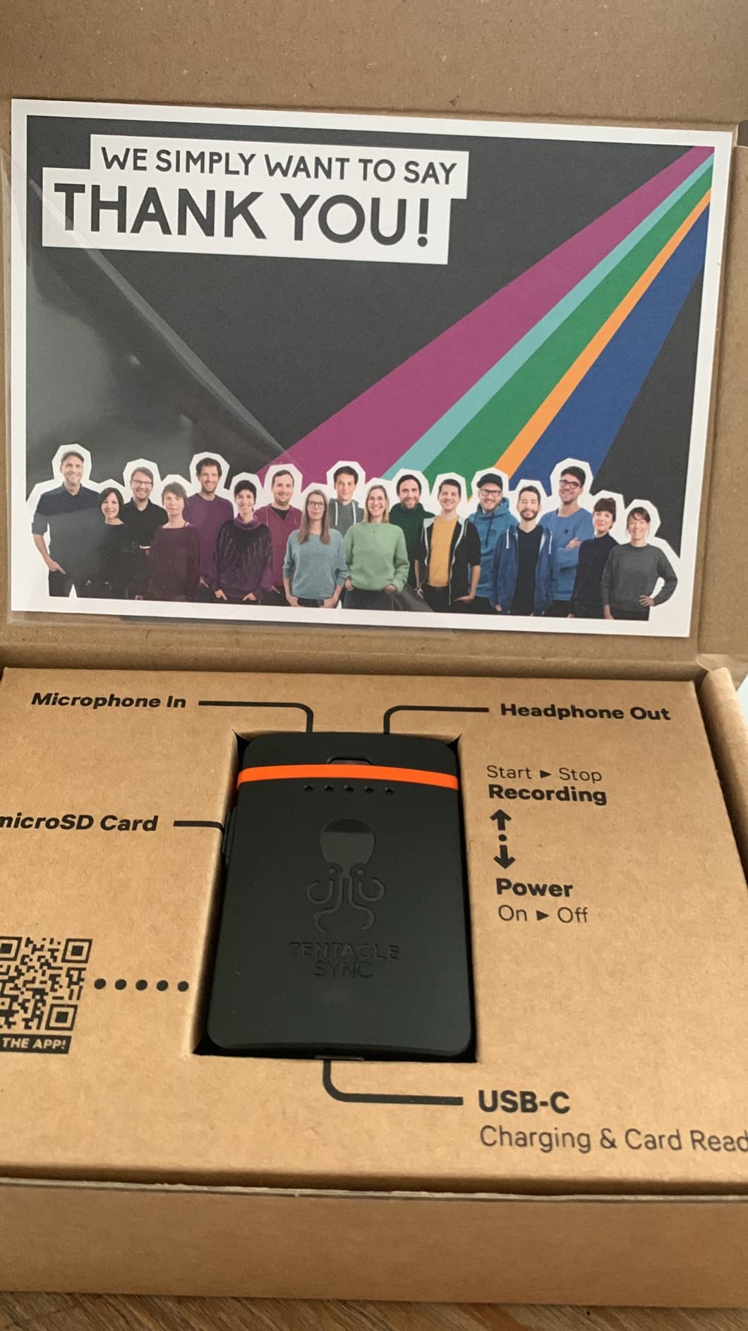 Tentacle Sync Track E Pocket Audio Recorder | Timecode customer photo 1