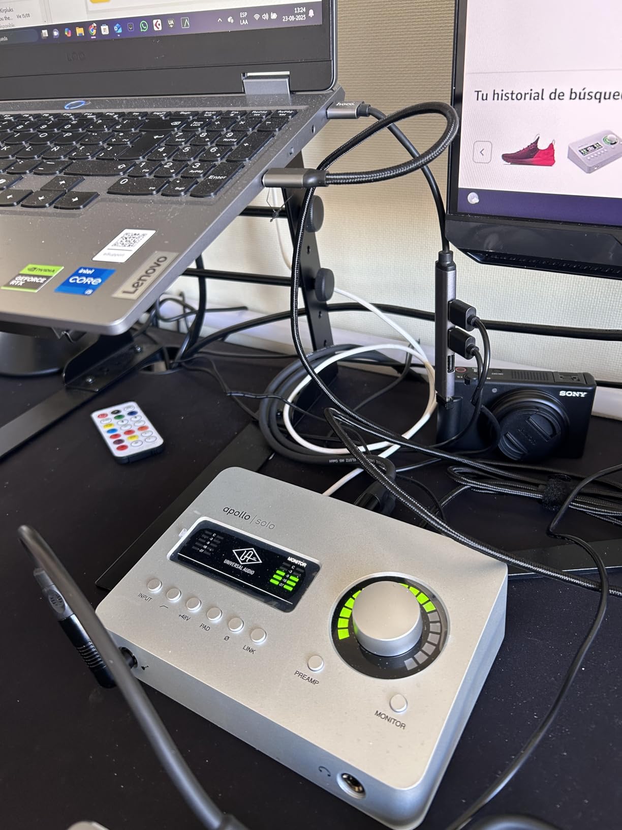 Universal Audio Apollo Solo Heritage Edition - Thunderbolt 3 Audio Interface customer photo 1