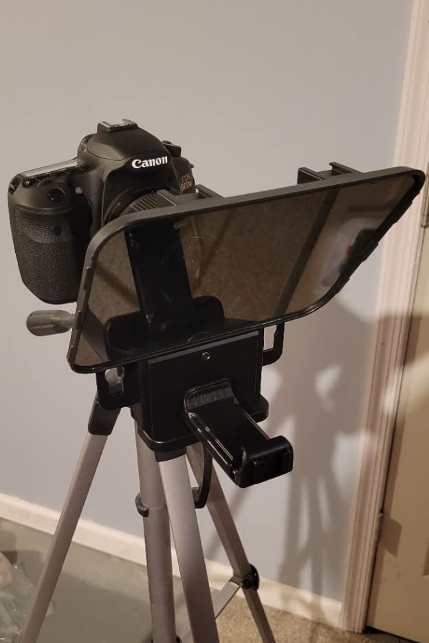 Desview T3 Teleprompter for Camera & Smartphone - Supports iPad/Tablet up to 10