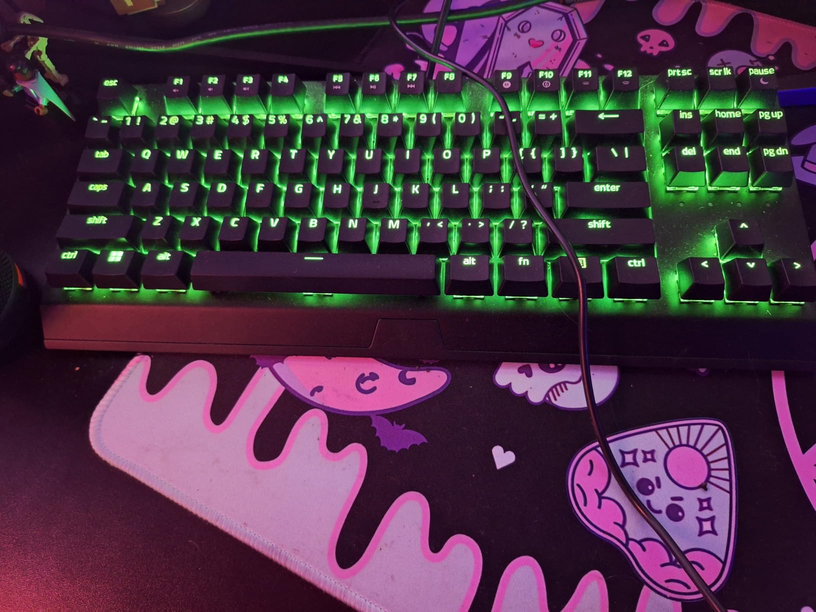 Razer BlackWidow V3 TKL Mechanical Gaming Keyboard, Yellow Switches, Black | Linear & Silent Mechanical Switches, Chroma RGB Lighting, Compact Form Factor, Programmable Macros customer photo 1