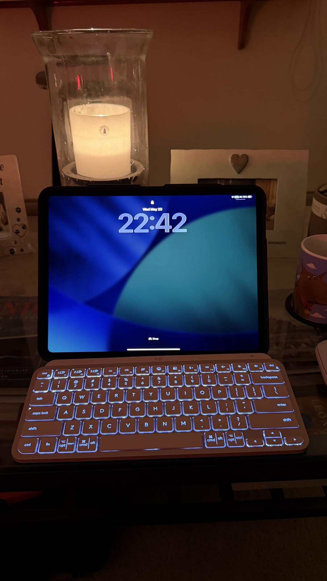 Logitech MX Keys Mini Minimalist Wireless Illuminated Keyboard - Graphite customer photo 1