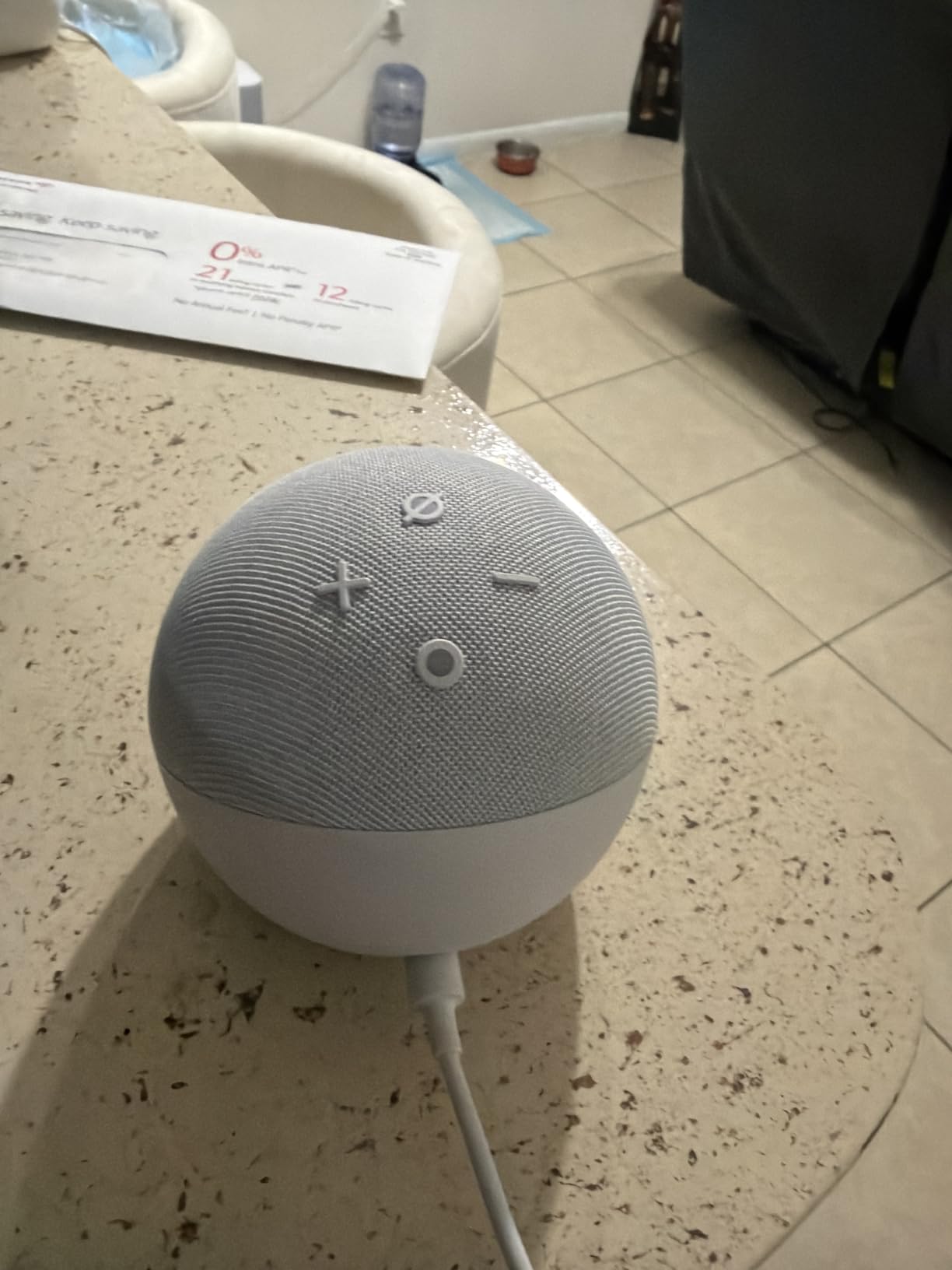 Amazon Echo Dot (newest model) - Vibrant sounding speaker, Designed for Alexa+, Great for bedrooms, dining rooms and offices, Charcoal customer photo 2
