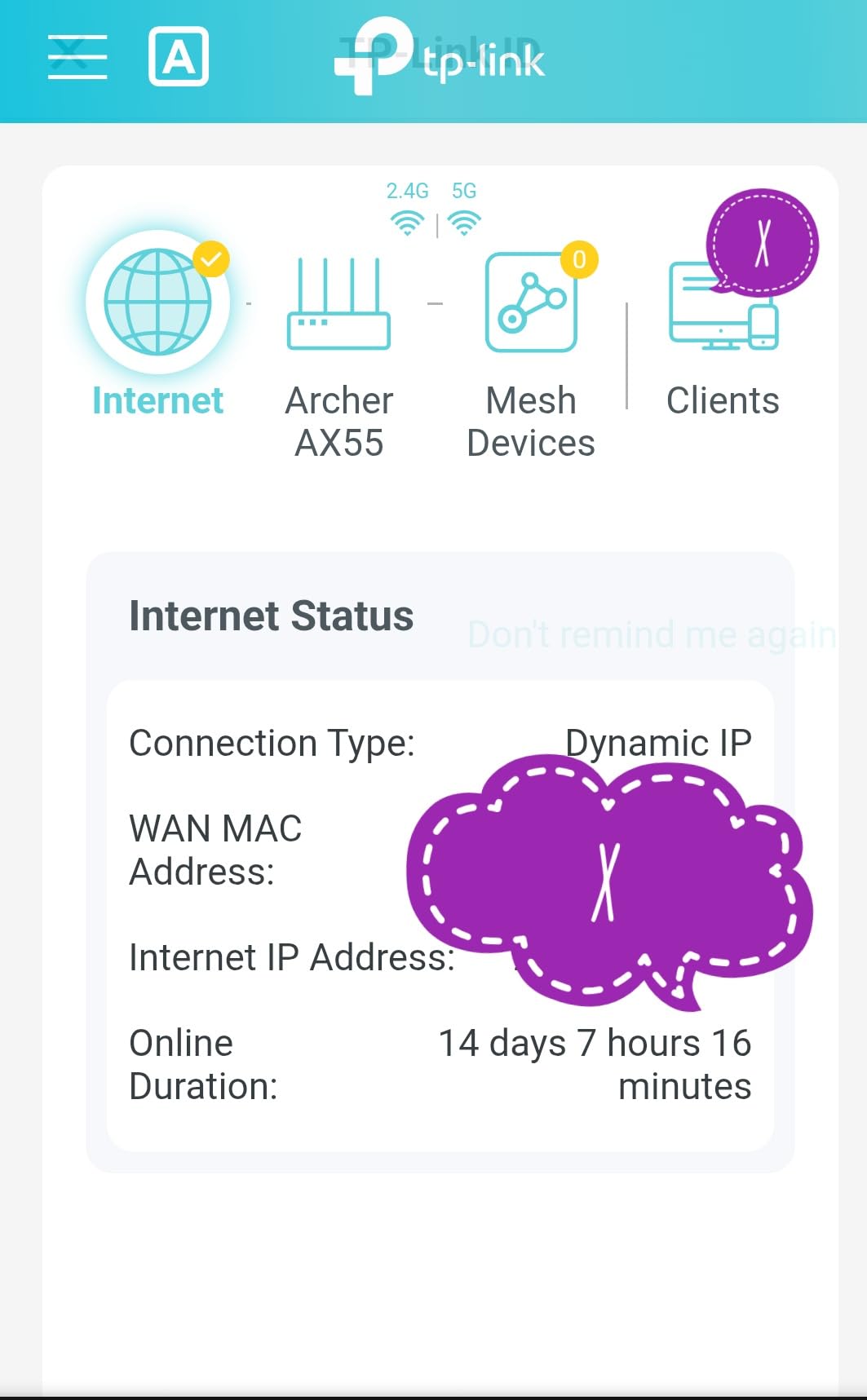 TP-Link Dual-Band AX3000 Wi-Fi 6 Wireless Gigabit Internet Router for Home | EasyMesh, VPN Clients & Server, HomeShield, OFDMA, MU-MIMO, USB 3.0, Secure by Design - Archer AX55 customer photo 1
