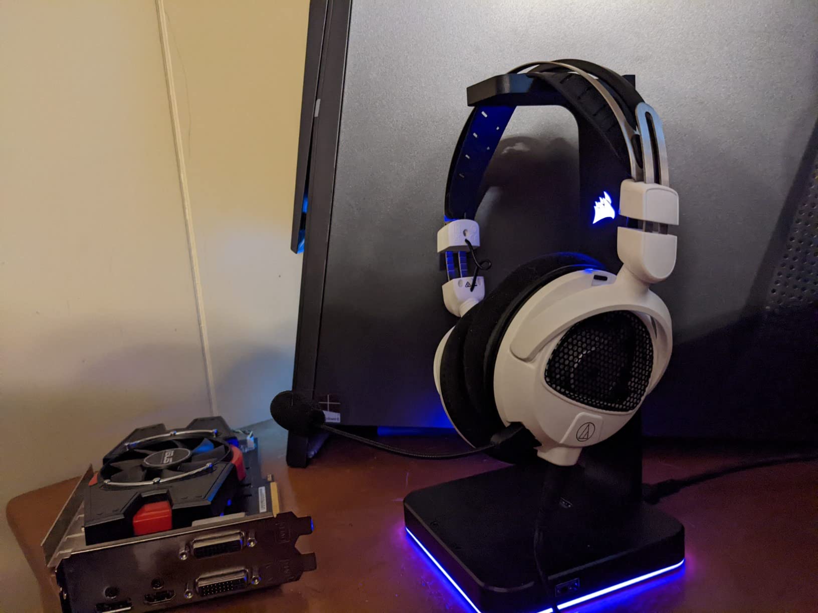 Audio-Technica ATH-GDL3WH Open-Back Gaming Headset, White customer photo 1