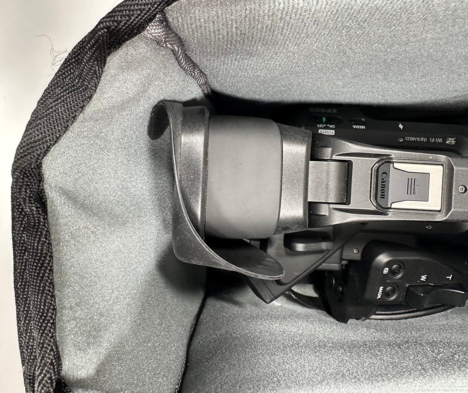 CADeN Camera Bag Case Shoulder Messenger Bag with Tripod Holder Compatible for Nikon, Canon, Sony, DSLR SLR Mirrorless Cameras Waterproof (Black, Large) customer photo 2