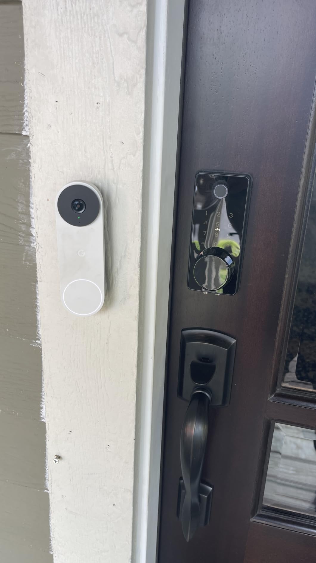 LOCKSTAR Smart Door Lock - Keyless Entry Deadbolt Door Lock - Multiple Entry Methods - APP, Fingerprint Touch ID, Keypad Code, Card FOB, Traditional Key, Smart Home Devices customer photo 2