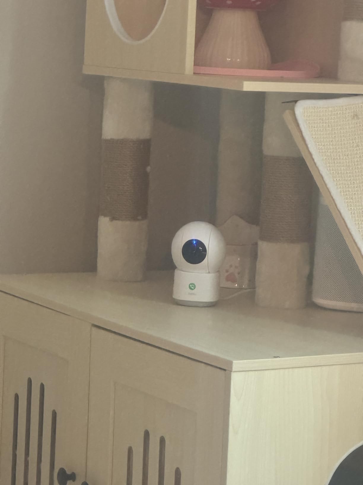 aosu 2K Indoor Camera,Baby Monitor for Home Security with 2.4GHz WiFi only | 360 Home View,One-Touch Calls,Smart Motion Tracking customer photo 2