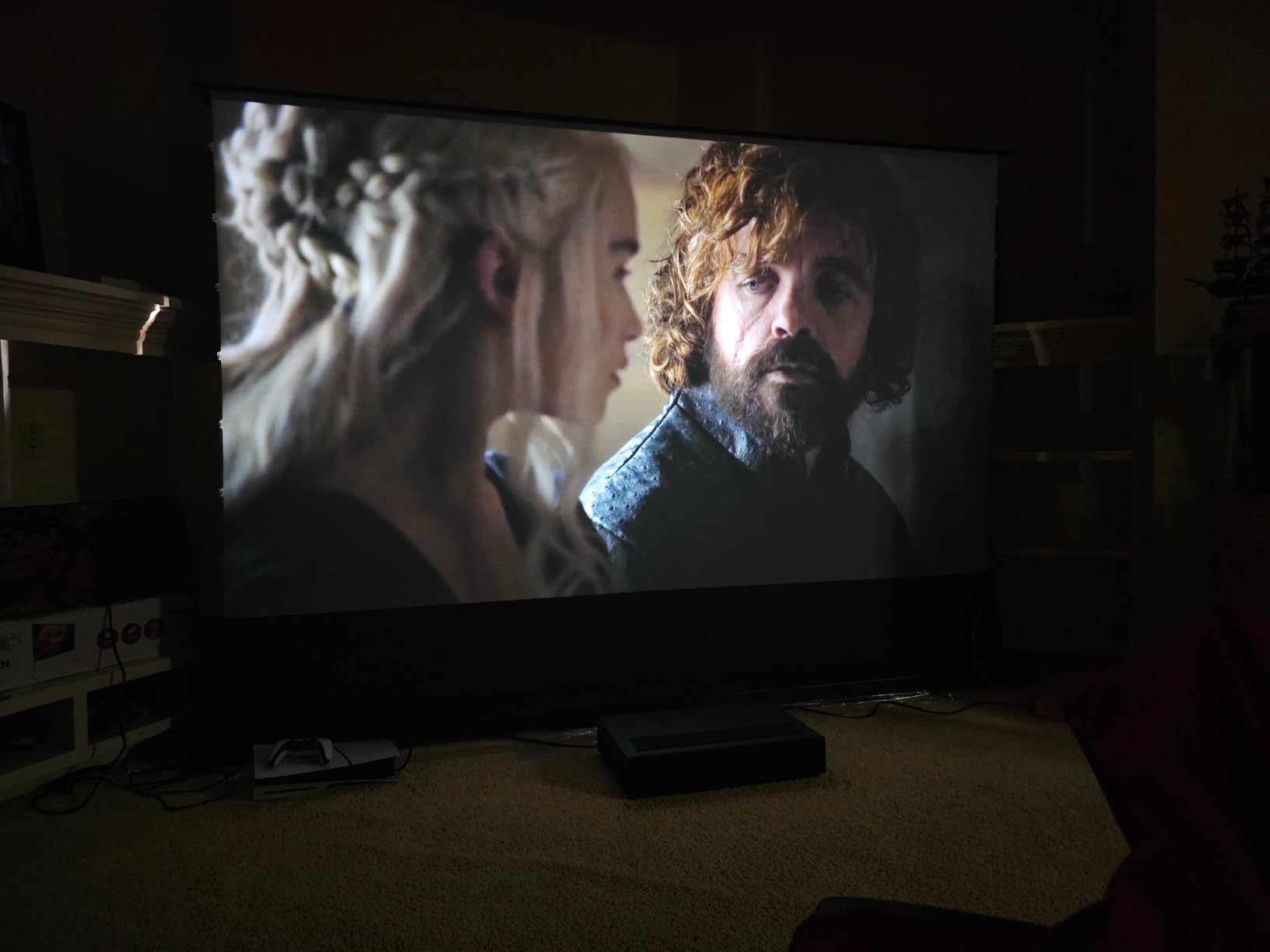 Formovie Theater Ultra Short Throw 4K Laser Projector | UST Projector with Dolby Vision & Built-In Speakers | The Top UST Projector at ProjectorCentral's 2022 & 2023 Laser TV Showdown customer photo 1