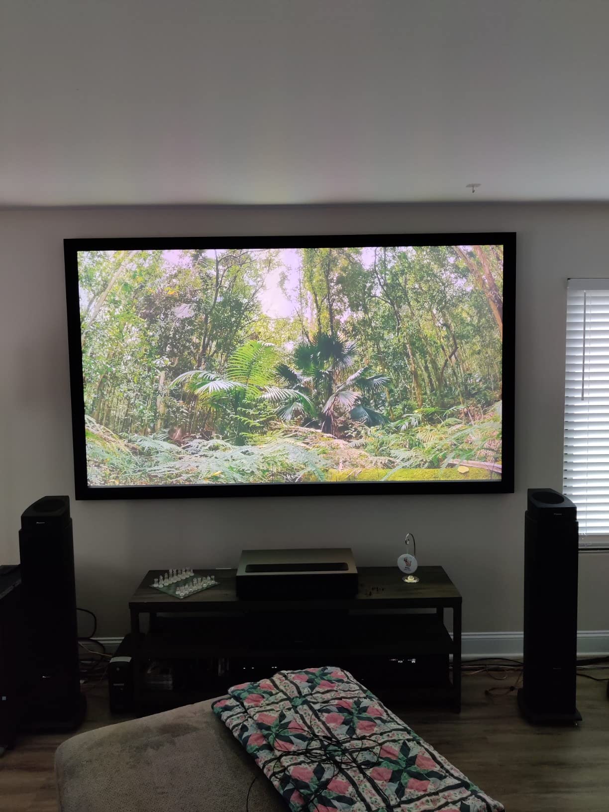 Formovie Theater Ultra Short Throw 4K Laser Projector | UST Projector with Dolby Vision & Built-In Speakers | The Top UST Projector at ProjectorCentral's 2022 & 2023 Laser TV Showdown customer photo 2