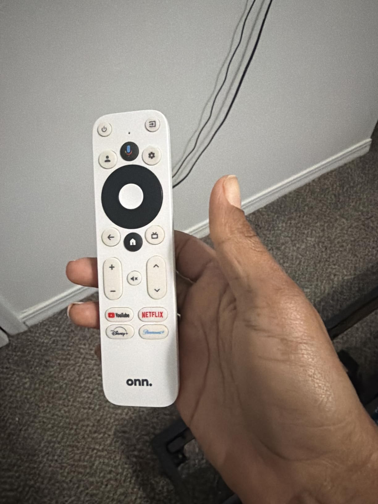 ONN Android TV 4K UHD Streaming Device with Voice Remote Control Google Assistant & High Speed HDMI Cable (100026240) Black customer photo 2