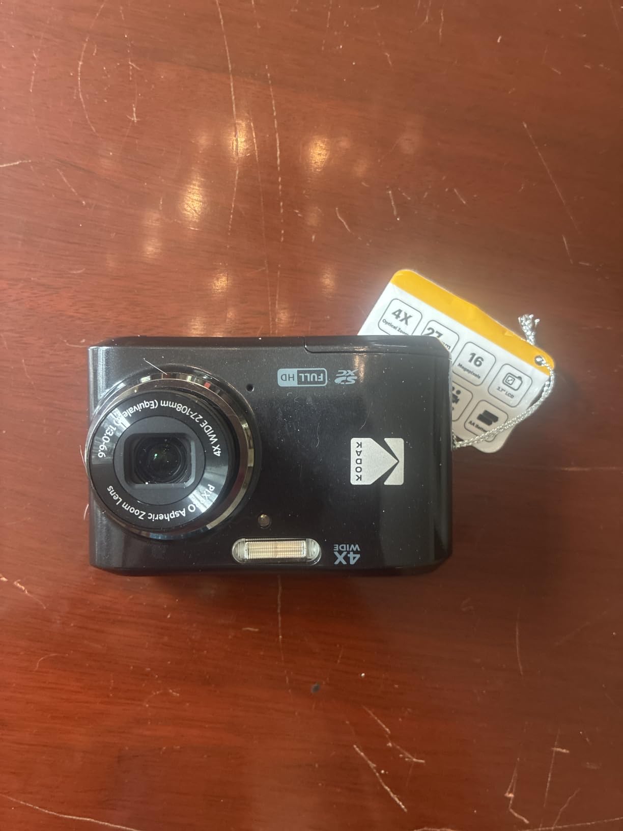 KODAK PIXPRO FZ45 16MP Compact Digital Camera, 4X Optical Zoom, AA, Black | 1080p Full HD Video, 27mm Wide Angle Lens, 2.7 Inch LCD, Point and Shoot, Digicam, Travel and Family Photos customer photo 1