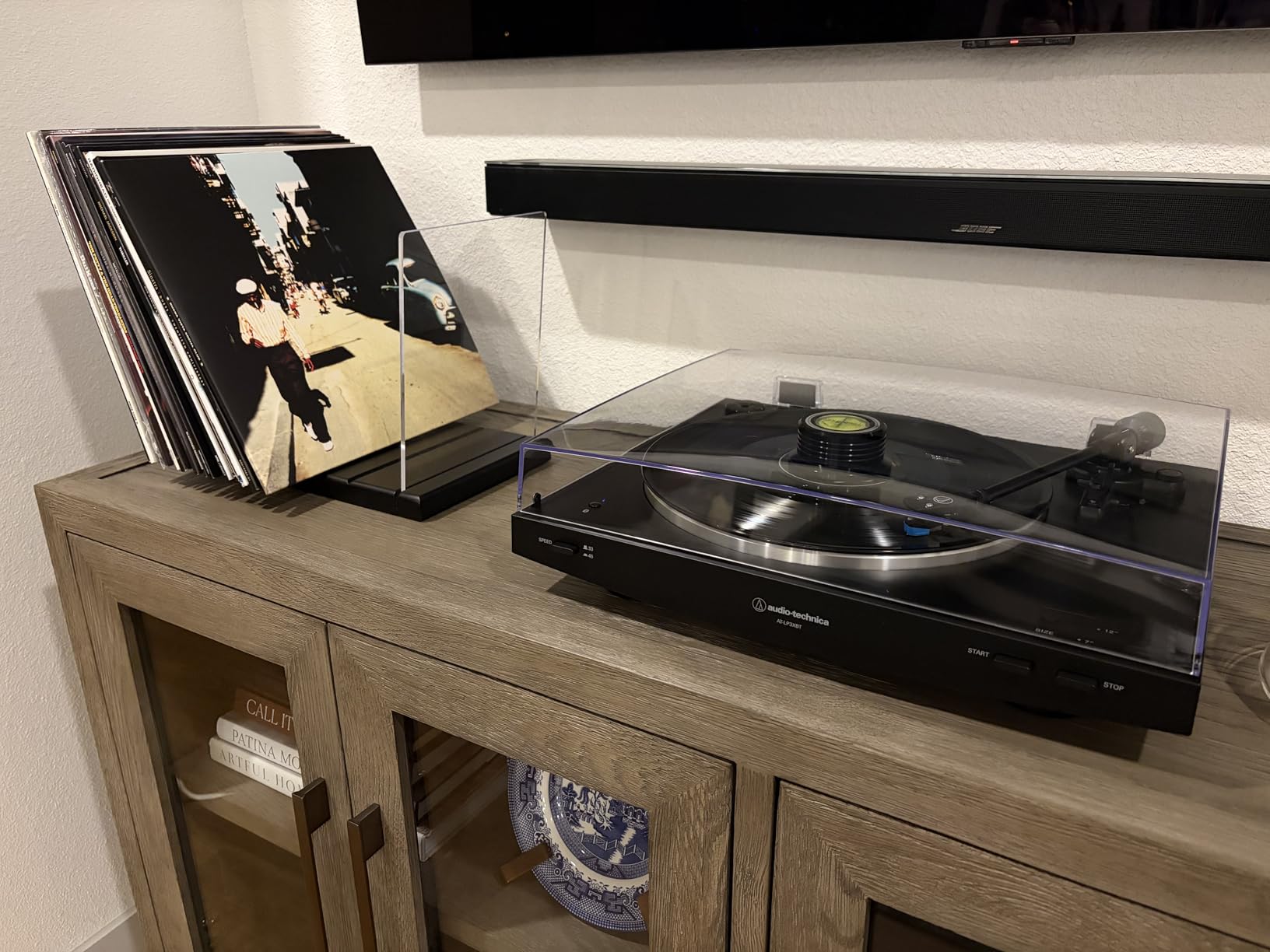 Audio-Technica AT-LP3XBT-BK Bluetooth Turntable Belt Drive Fully Automatic 33/45 (Black) | 33/45 (Black) customer photo 2