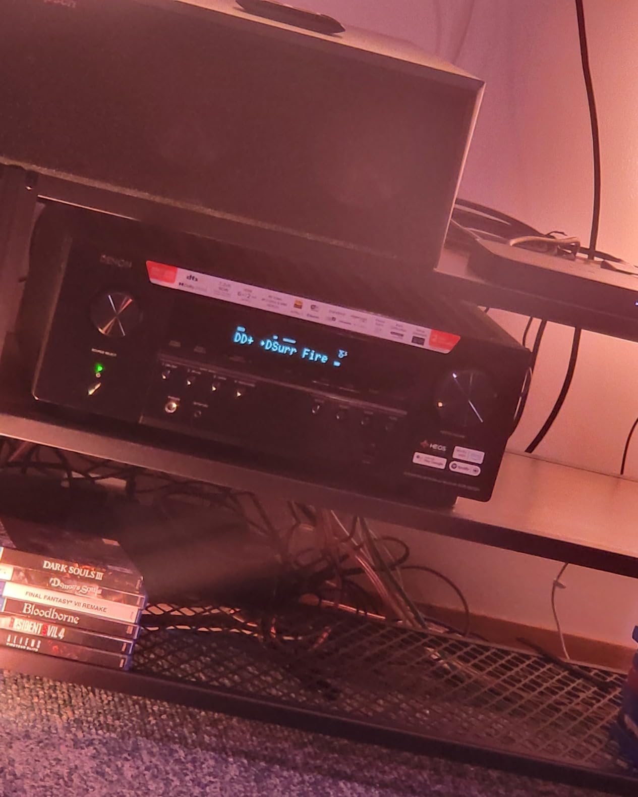 Denon AVR-S970H 7.2 Channel 8K UHD AV Receiver (90W x 7), Wi-Fi, Bluetooth | Built for Gaming, Audio & Video HEOS Multi-Room Streaming, Dolby Atmos, DTS:X, HDR10+, Dolby Vision, Dynamic HDR, HDMI 2.1 customer photo 2