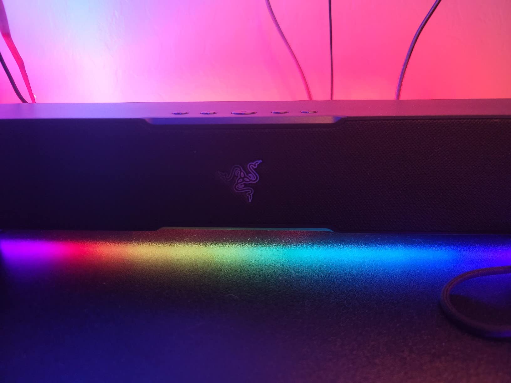 Razer Leviathan V2 X, PC Soundbar with Full-Range Drivers, Black | Compact Design, Chroma RGB, USB-C, Bluetooth 5.0, for PC, Laptop, Smartphones, Tablets & Nintendo Switch customer photo 1