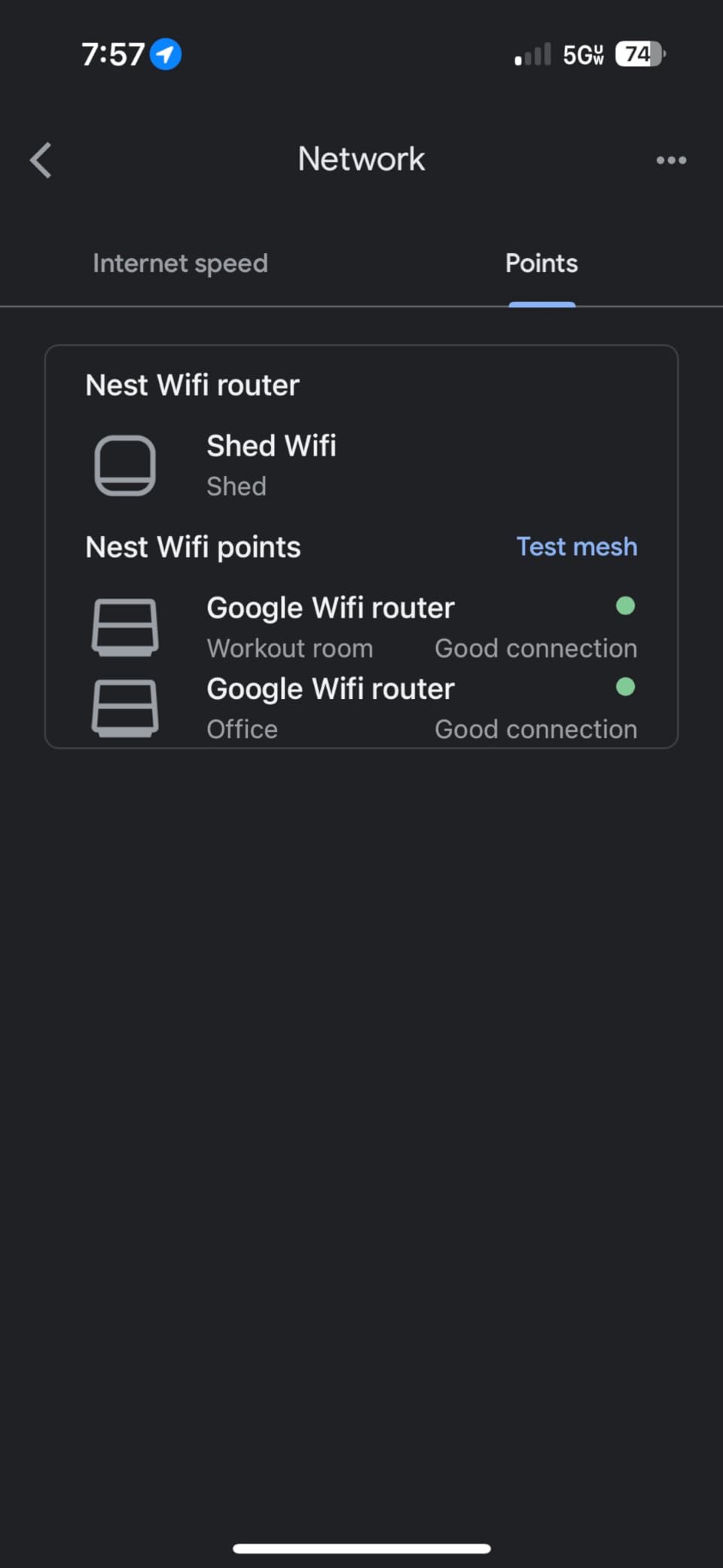Google Nest WiFi Pro - 6E - Reliable Home Wi-Fi System with Fast Speed and Whole Home Coverage - Mesh Router - 3 Pack - Snow customer photo 2