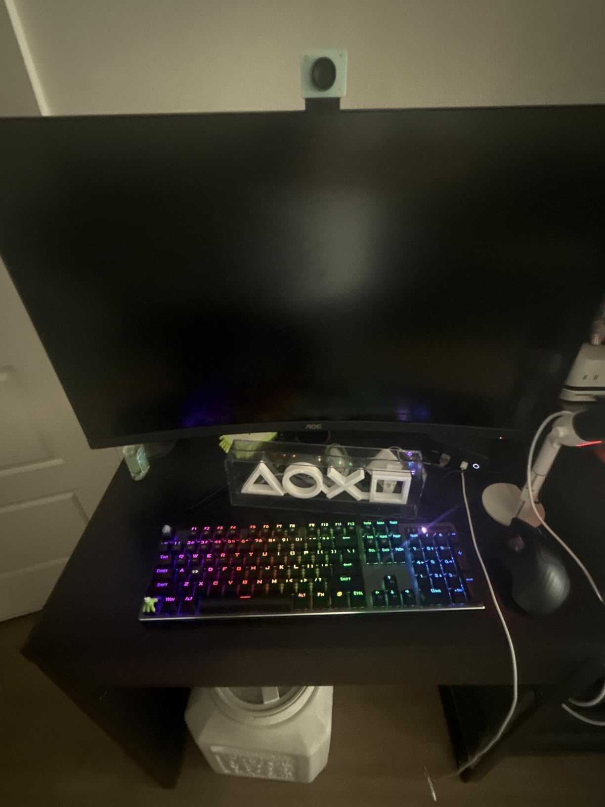Redragon K556 PRO Wireless RGB Mechanical Gaming Keyboard, 104-Key Aluminum | 0 Delay Tri-Mode BT/2.4GHz/USB-C, Rock-Solid Stability, AM-PM Using Durability, Quiet Linear Red Switch customer photo 1