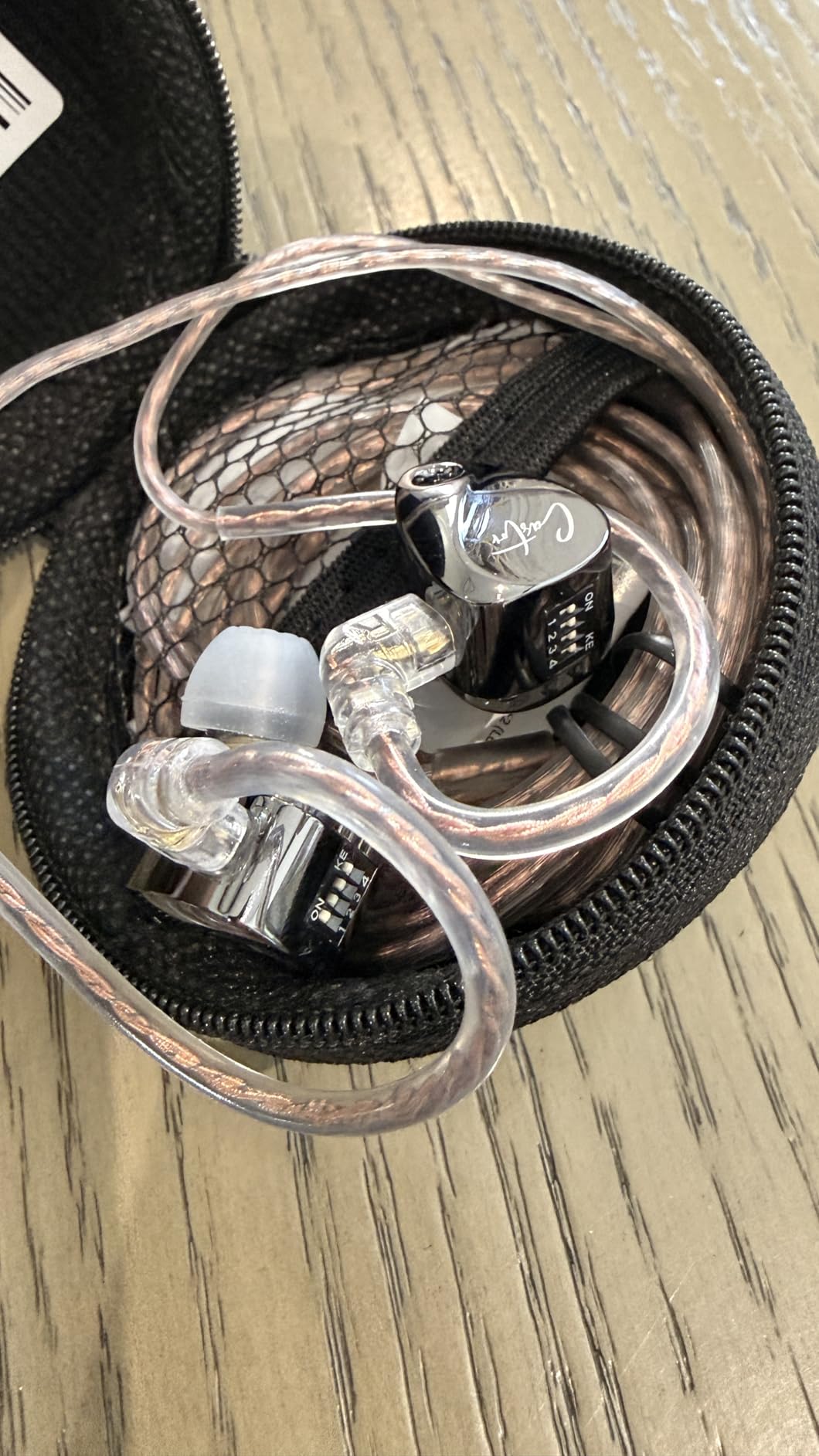 KZ EDX Pro in Ear Monitor Headphones KZ IEM Earphones Dual DD HiFi Stereo Sound Stage Earphones Wired Noise Cancelling Gaming Earbuds for Musicians Singer Audiophiles customer photo 1