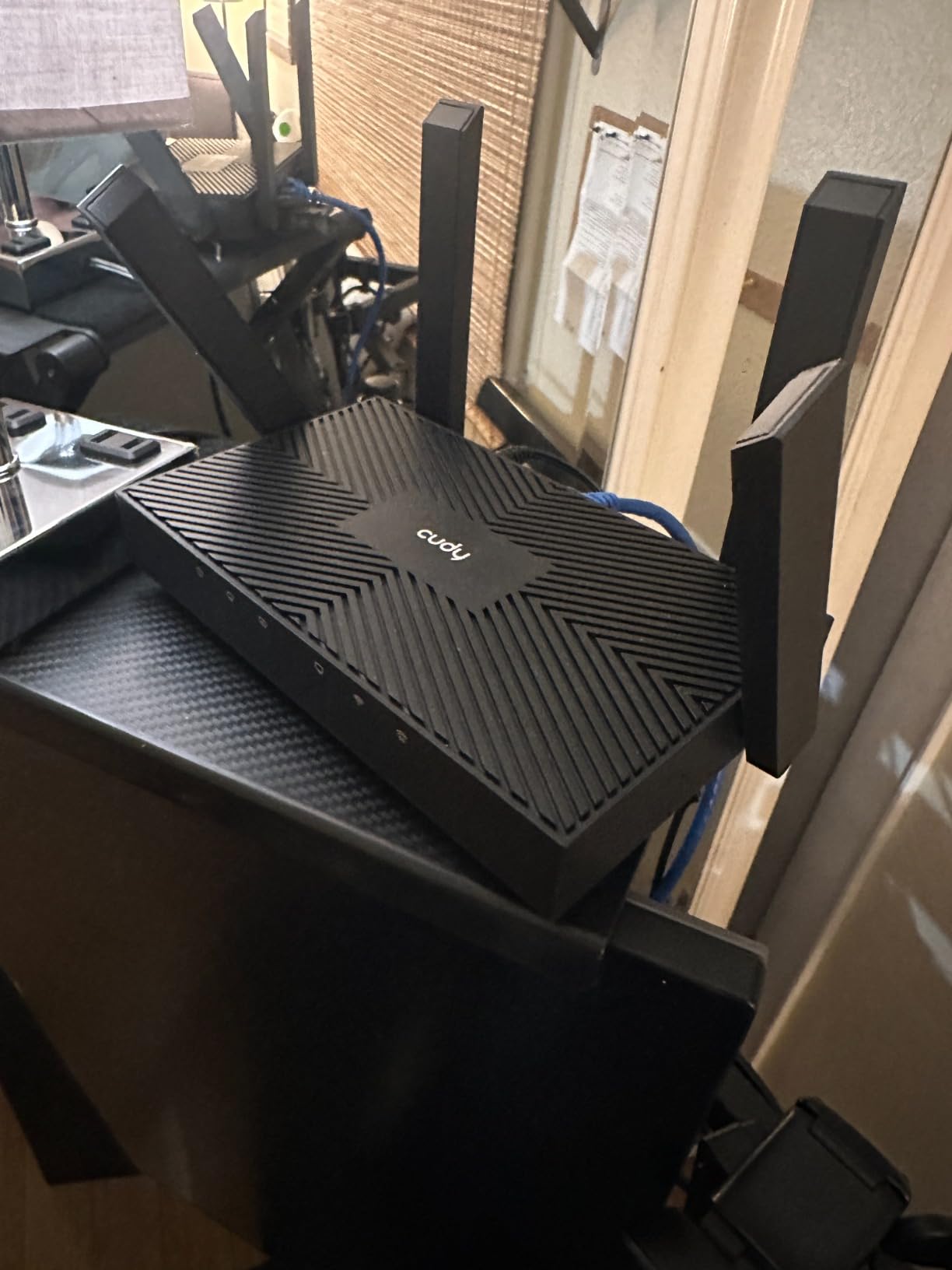 Cudy AX3000 Gigabit Mesh Wi-Fi 6 Router (WR3000) - 2402+574 Mbps, 4x GbE, 4 antennas, VPN Full, 1400 sq ft, 70 devices customer photo 1