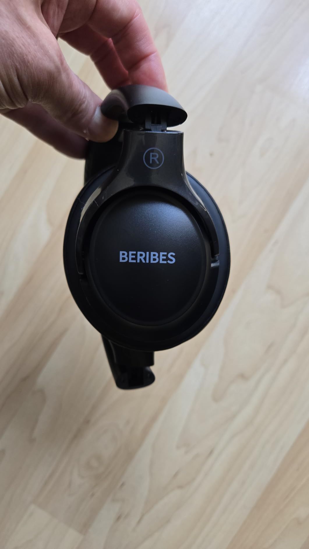BERIBES Bluetooth Headphones Over Ear Wireless HiFi Stereo Headsets 65H 6EQ | Bluetooth 6.0, with Built-in HD Mic, Foldable Lightweight, Comfort Fit, Fast Charging, Deep Bass for Home Office Cellphone PC Ect. customer photo 1