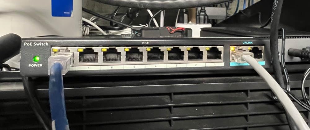 REOLINK PoE Switch with 8 PoE and 2 Gigabit Uplink Ports RLA-PS1 | Ideal for REOLINK RLN36 NVR and Power Over Ethernet IP Cameras, IEEE802.3af/at, Metal Casing, Desktop/Wall Mount customer photo 1