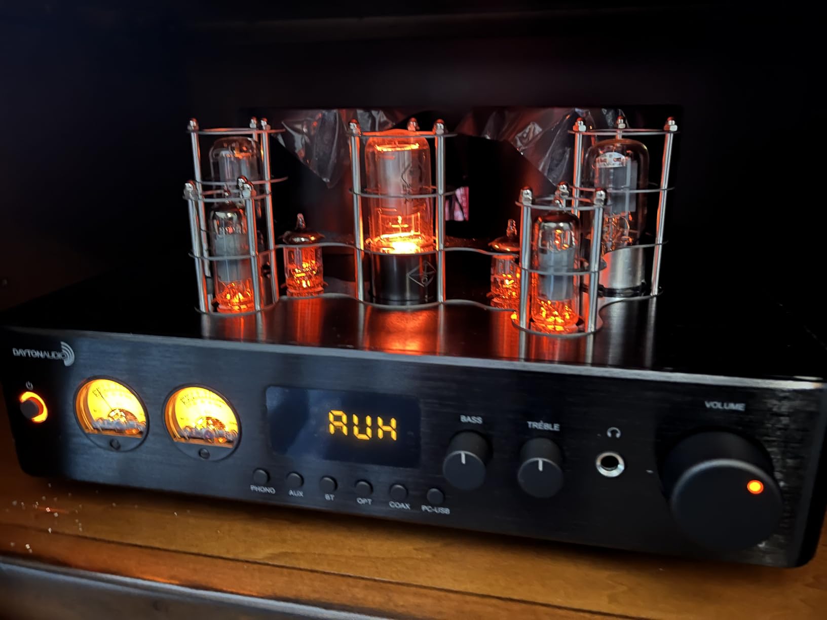 Dayton Audio HTA200 Integrated Stereo Hybrid Tube Amplifier 200 Watts customer photo 2