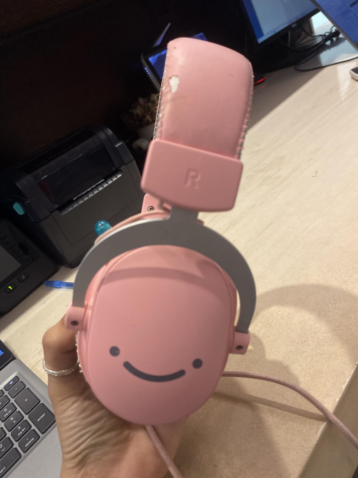 FIFINE H9 Wired Gaming Headset with Microphone, 3.5mm and USB Connectivity | 50mm Drivers, 7.1 Surround Sound, Lightweight, Soft Ear Cusion, Detachable Boom Mic, USB Control Box, for PC, Xbox, PS4/5 customer photo 1