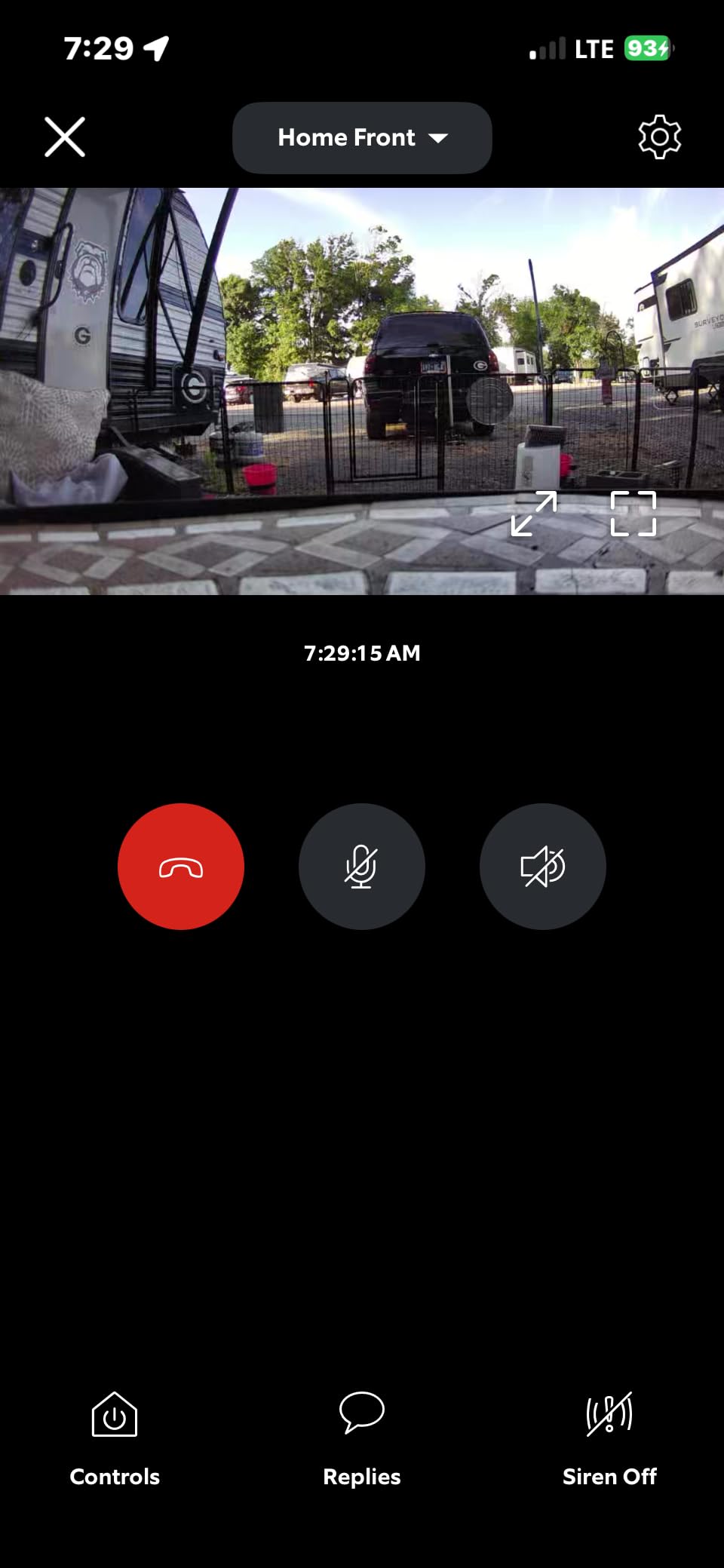 Ring Outdoor Cam (Stick Up Cam), Weather-resistant home or business HD security camera, Live View, Color Night Vision, Two-Way Talk, motion alerts, Works with Alexa, White customer photo 2