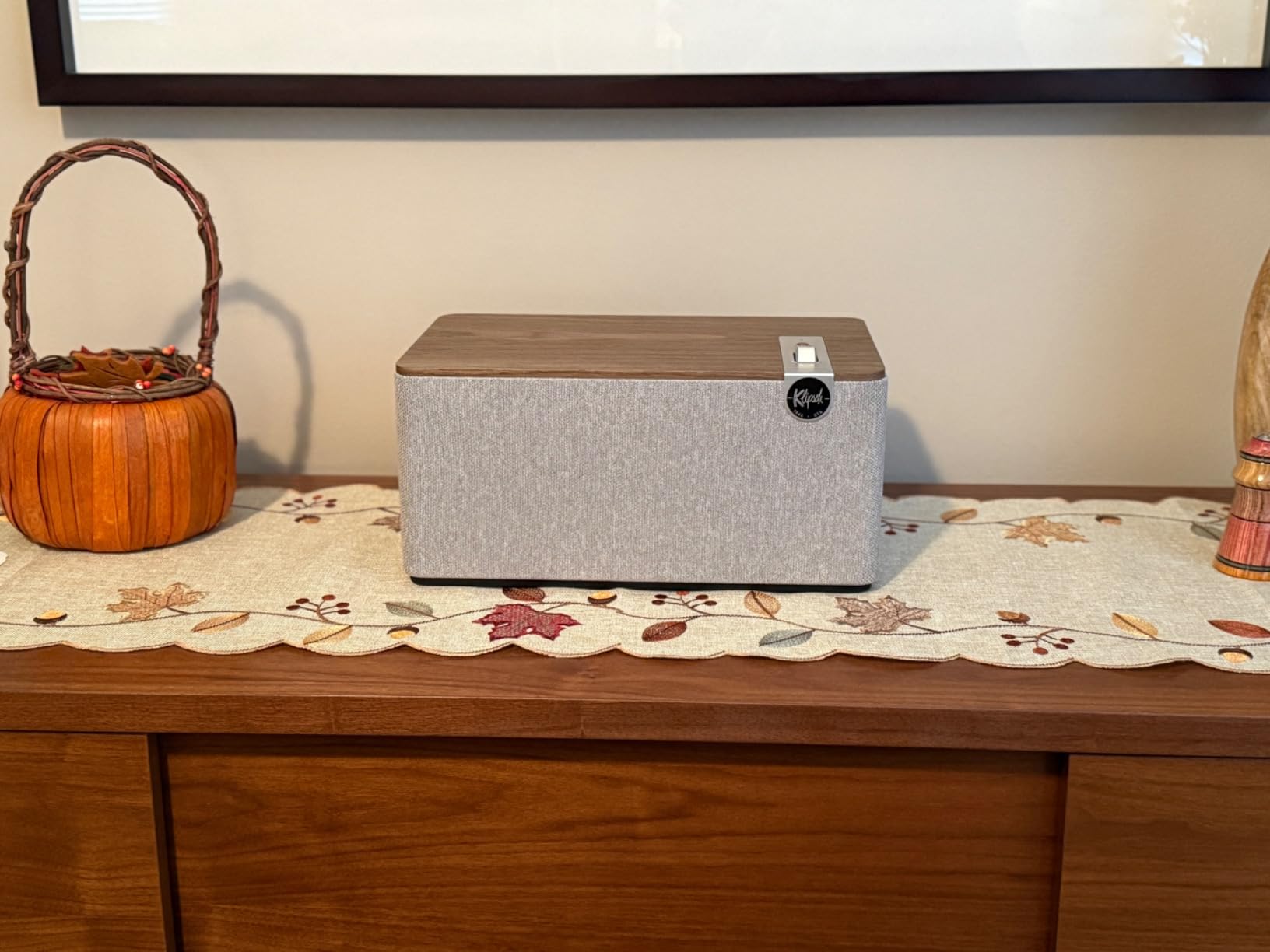 Klipsch The Three Plus Premium Bluetooth Speaker System, Turntable Ready with Phono/RCA Inputs, Bluetooth 5.3 with Up to 40 ft. of Distance, Matte Black customer photo 1