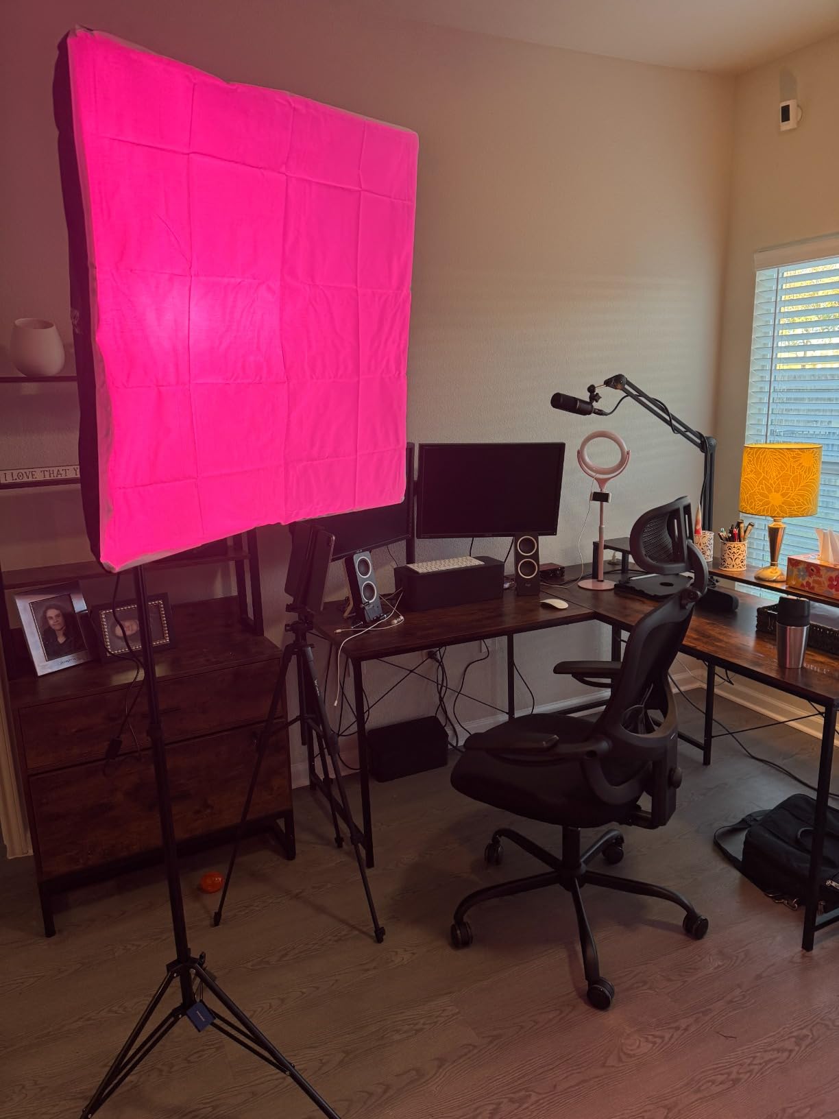 NEEWER 2 Pack 520W Equivalent RGB Softbox Lighting Kit App Control, NK800 customer photo 1