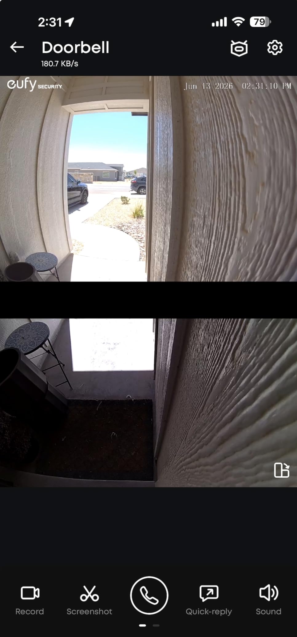 eufy Security Video Doorbell E340, Dual Cameras, 2K FHD | No subscription, head-to-toe view, wireless or wired, color night vision, two-way talk, AI motion/package detection, 8GB customer photo 2