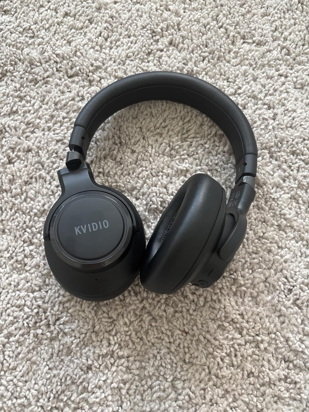 KVIDIO Hybrid Active Noise Cancelling Headphones Over Ear | Bluetooth Wireless ANC 70H Playtime, Transparency Mode, Microphone, Deep Bass, HiFi Stereo Sound for Home, Travel, Office customer photo 1