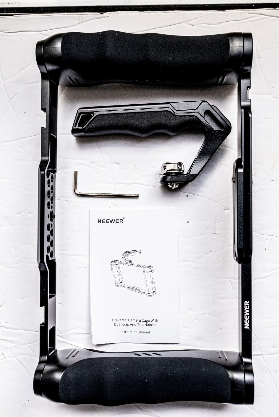 NEEWER Universal Camera Cage & Top Handle with 3/8