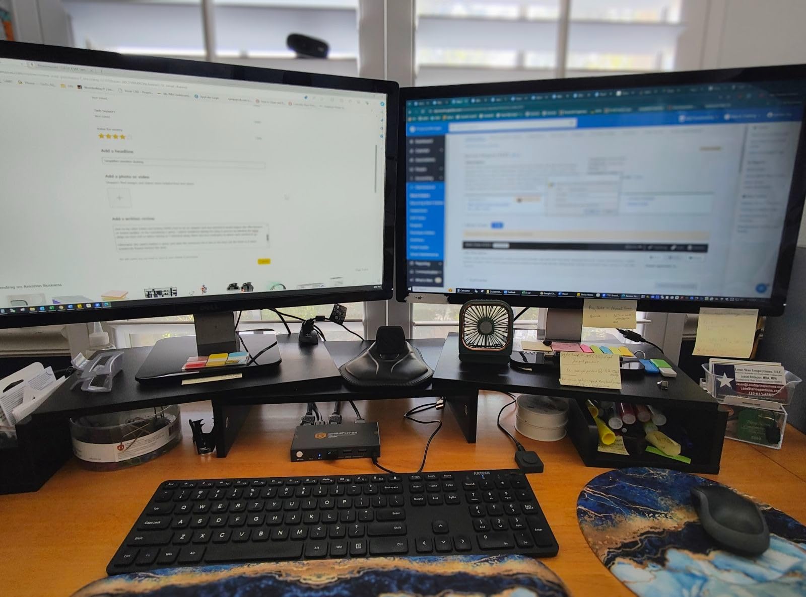 HDMI KVM Switch 1 Monitor 2 Computers 4K@60Hz 2 Port KVM Switcher with 3 USB 3.0 Ports customer photo 1