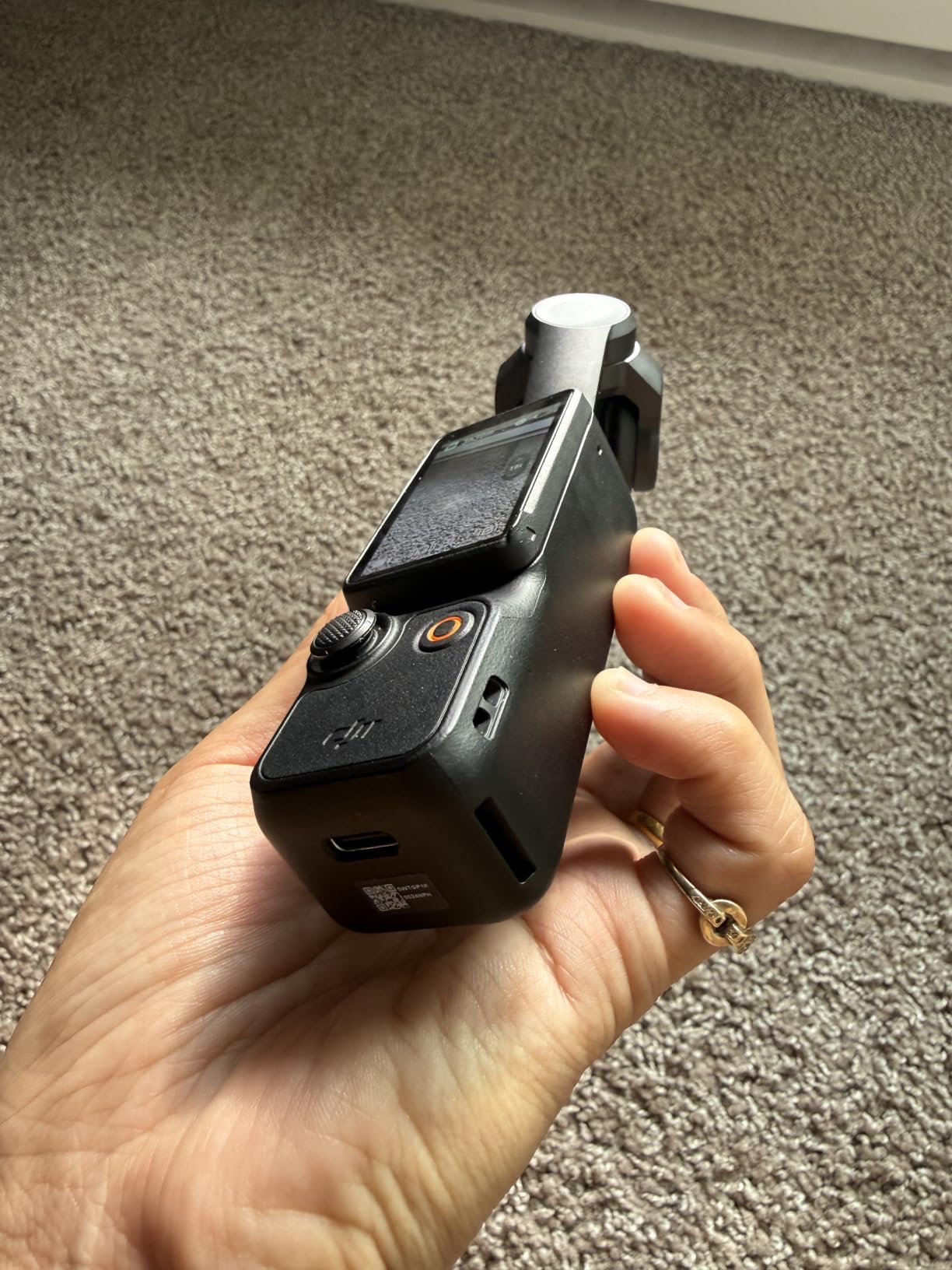 DJI Osmo Pocket 3 Creator Combo, Vlogging Camera with 1'' CMOS & 4K/120fps | 3-Axis Stabilization, Spotlight Follow, Fast Focusing, Mic Included for Clear Sound, Small Camera for Photography customer photo 1