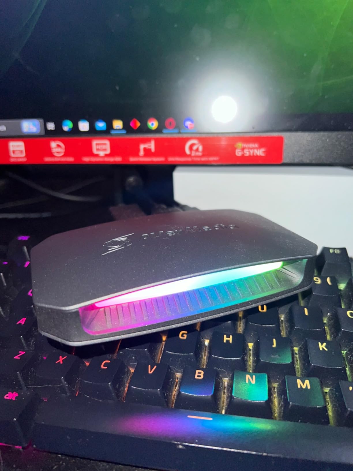 AVerMedia Live Gamer Ultra 2.1 4K144 HDMI 2.1 USB Capture Card, GC553G2 | HDR10 and VRR, 1440p240/1080p360 passthrough, party chat, 5.1 audio and RGB for PS5, Xbox Series X/S, Switch 2, PC and Mac customer photo 1