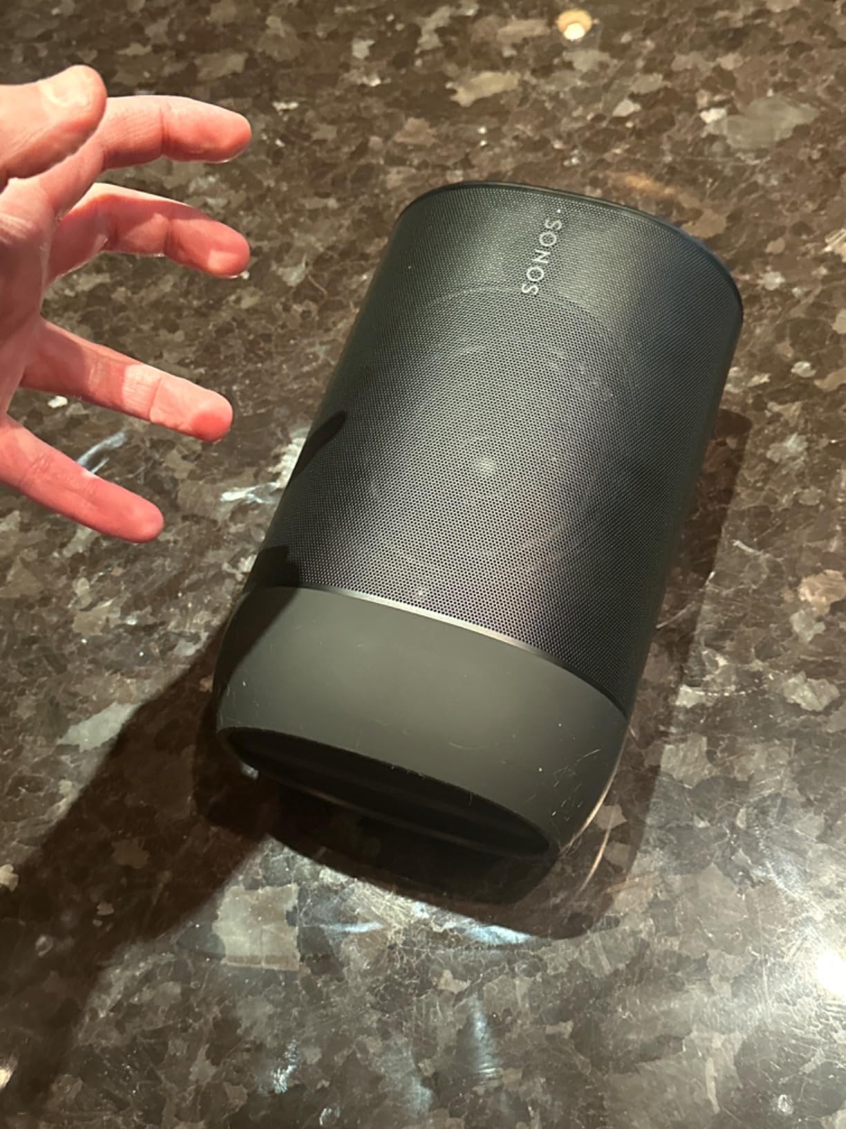 Sonos Move 2 - Black - Wireless Portable Bluetooth Speaker | 24-Hr Battery | IP56 Water & Dust Resistant | USB-C Charges Your Phone | WiFi | Trueplay | Deep, Dynamic Bass customer photo 2