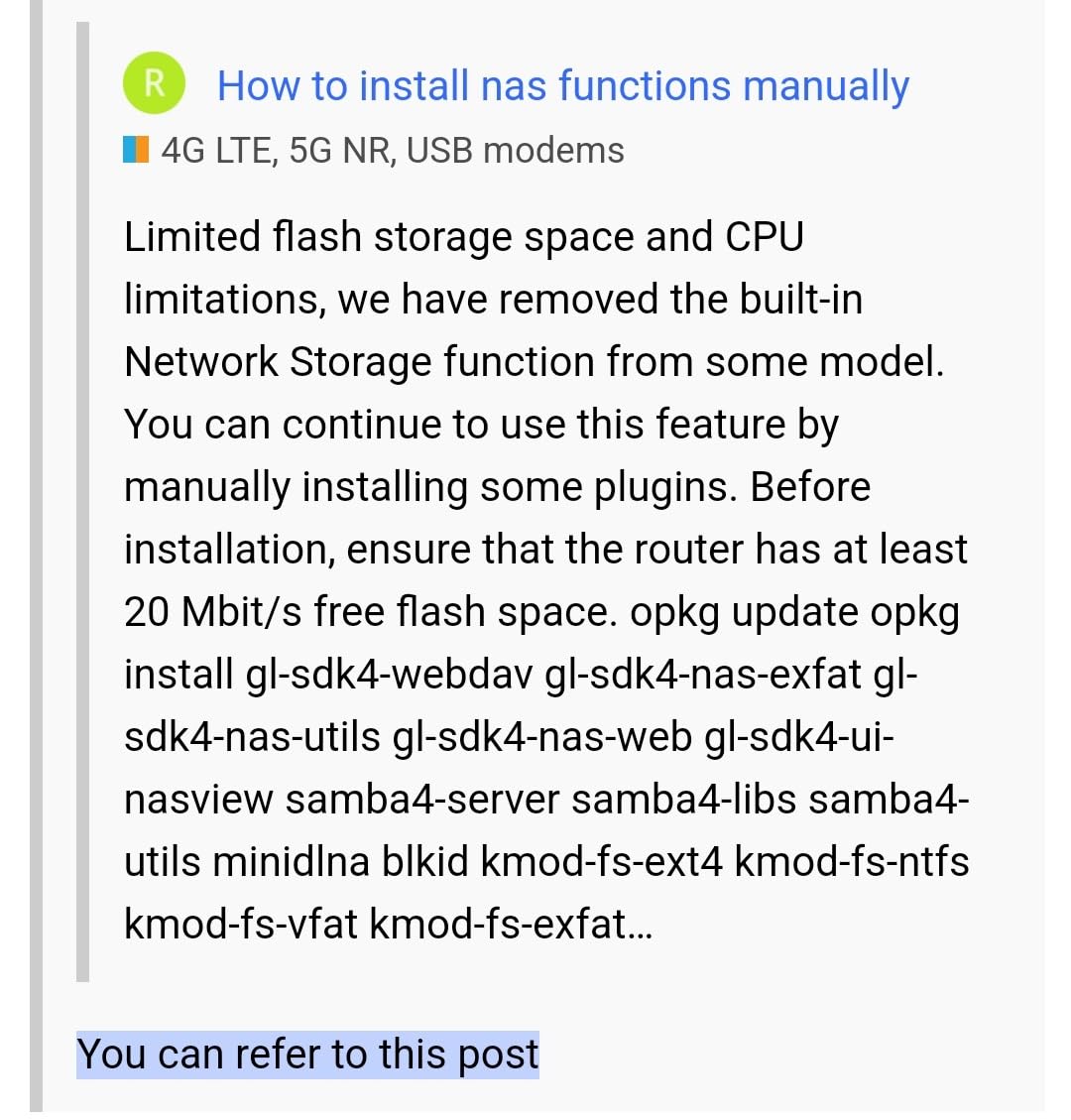 GL.iNet GL-E750V2 MUDI 4G LTE Portable Travel Router with SIM Card Slot | 4G LTE router SIM slot, OpenWrt OpenVPN WireGuard, 7000mAh 8-hour battery, 300 plus 433Mbps Wi-Fi customer photo 1