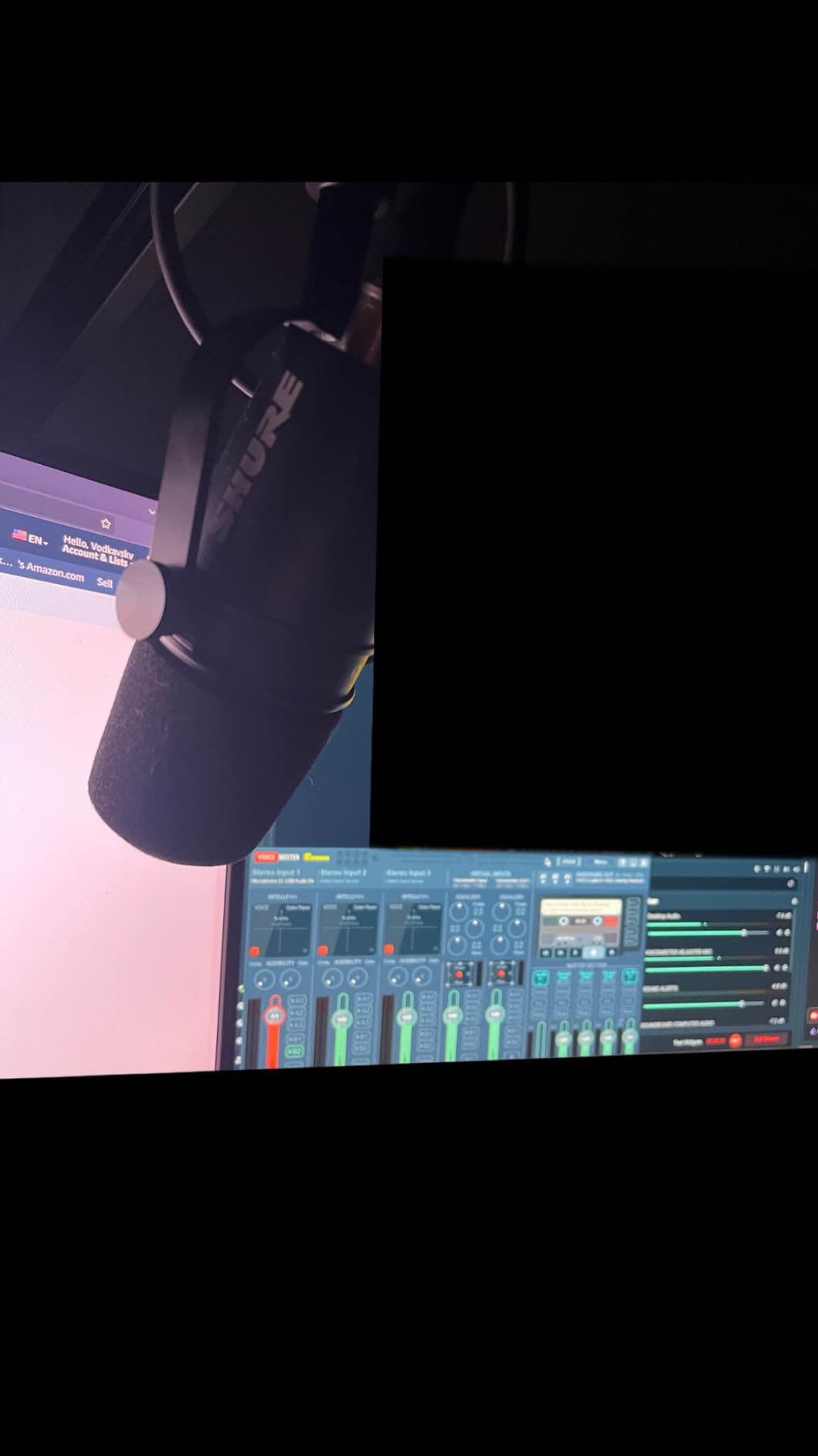 Shure MV7X XLR Podcast Microphone with XLR Cable - Dynamic Mic for Podcasting customer photo 2