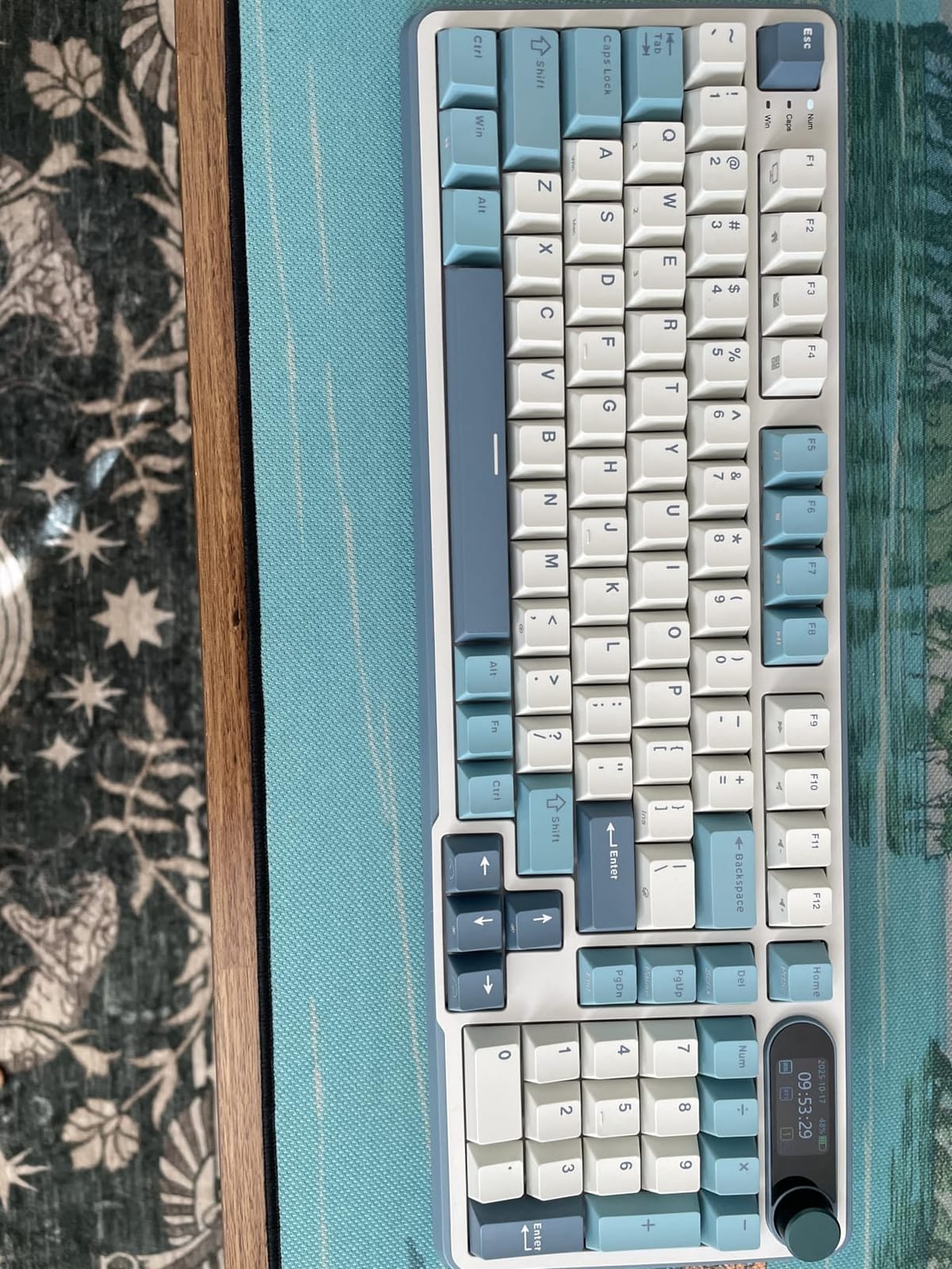 RK ROYAL KLUDGE S98 Wireless Mechanical Keyboard w/Smart Display & Knob | 96% Top Mount RGB Gaming Keyboard BT/2.4G/USB-C, 5-Layer Noise Dampening, Creamy Sound Pre-lubed Switch, Hot Swap, 98 Keys customer photo 2