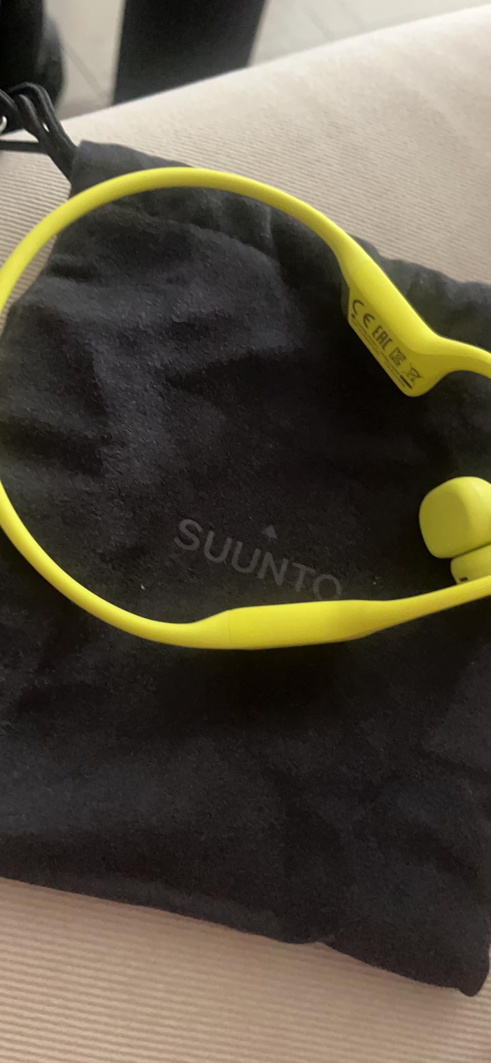 SUUNTO Sonic Open-Ear Bluetooth Bone Conduction Sports Headphone, Black - Wireless Headset, Enhanced Bass, 10H Playtime, Fast Charging, Built-in Dual Mics, IP55 Sweat&Water Resistant, Lightweight customer photo 2