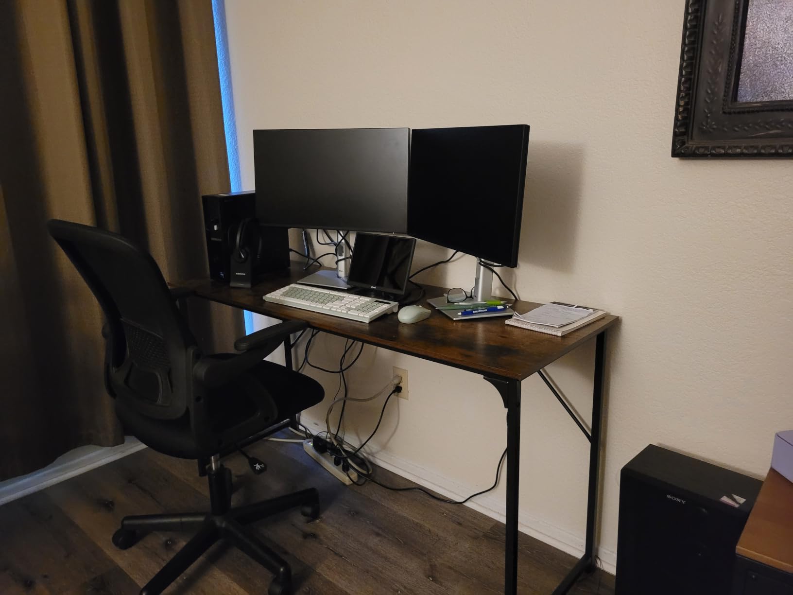 Huuger 55 Inch Computer Desk customer photo 2