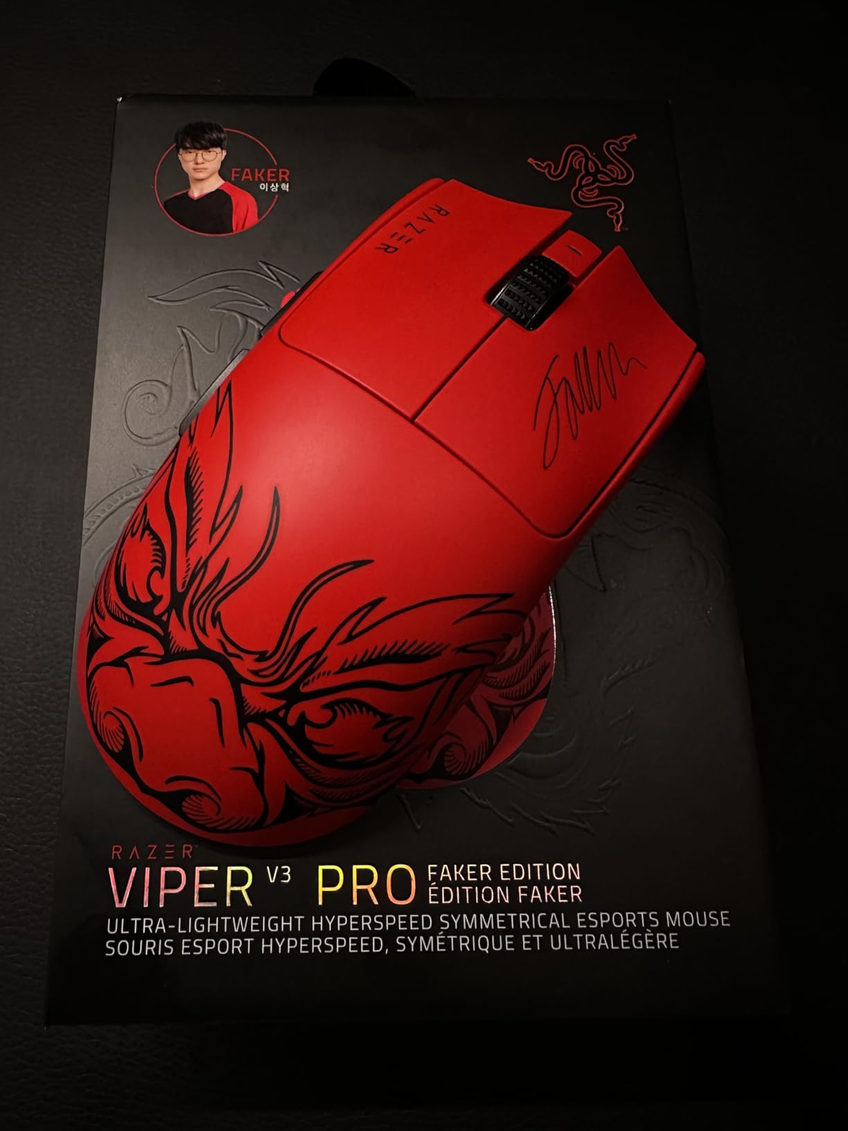 Razer Viper V3 Pro Wireless Esports Gaming Mouse, 54g Lightweight, Black | 35K DPI Optical Sensor, Gen3 Optical Switches, 8 Programmable Controls, 95 Hr Battery, 8000 Hz Polling Rate, for PC & Mac customer photo 1