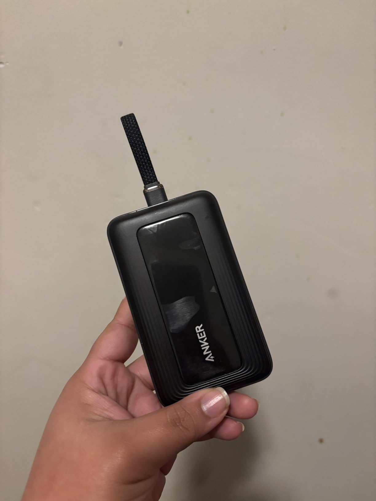 Anker Power Bank, 10,000mAh 30W with USB-C Travel Essential Portable Charger | 30W Portable Charger with USB-C Input and Output for iPhone 17 / 16, Galaxy, and More (Black) customer photo 1