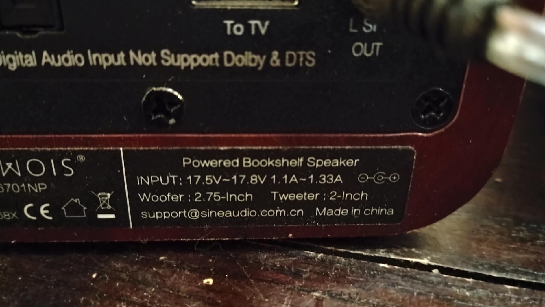 RIOWOIS Powered Bookshelf Speakers, Desktop Speakers for Record Player | 40W, 2.75