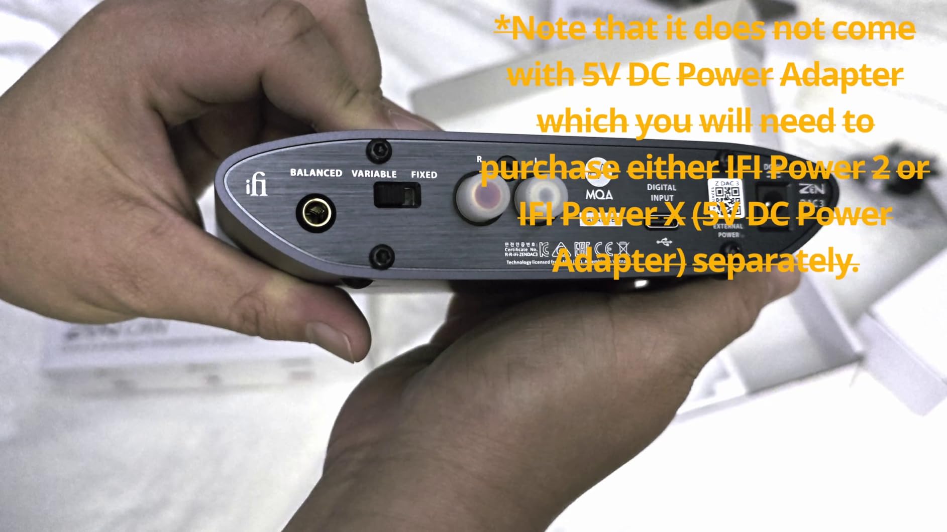 Zen DAC V3 -Desktop DAC Preamp, Digital to Analog Audio Converter | Supports all high-res music formats up to PCM 768kHz/DSD512 & MQA customer photo 2