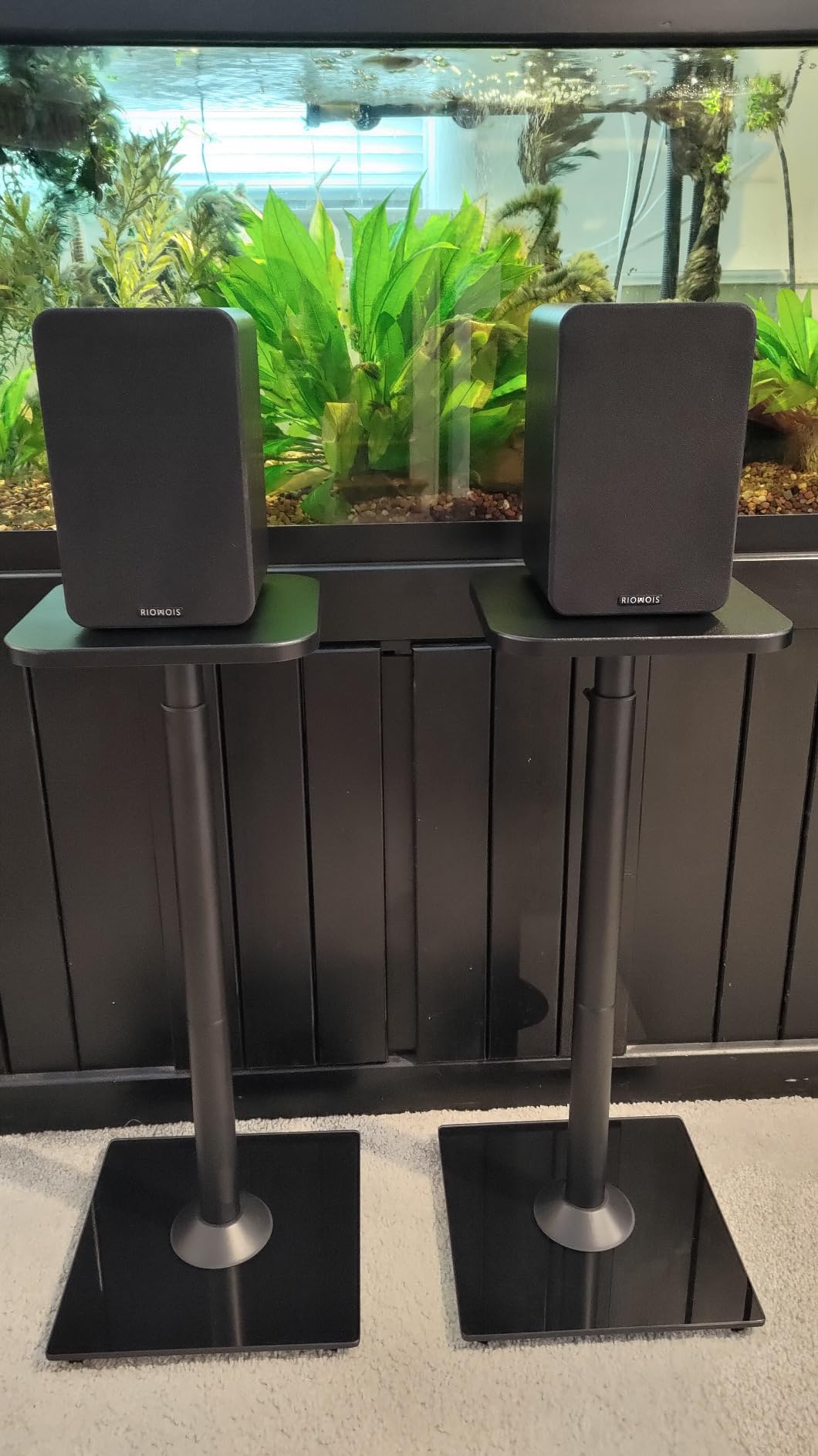 MOUNTUP Universal Speaker Stands Pair, 28.3